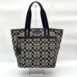 COACH VINTAGE Y2K Signature Jacquard Shoulder Bag, Large Tote
